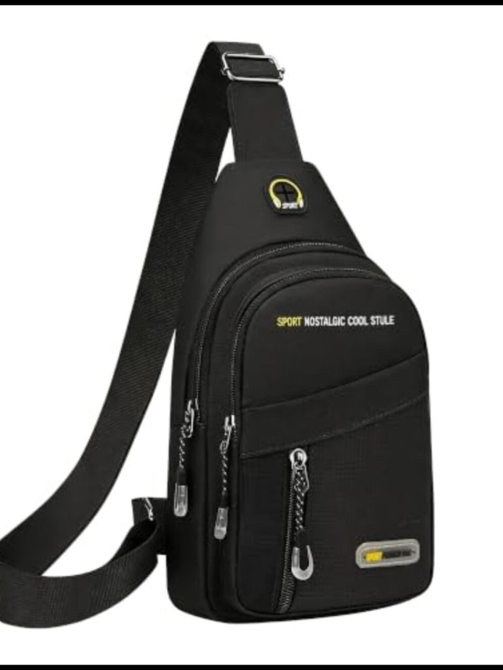 Water Resistant Sling Bag Crossbody Small Backpack Travel Hiking